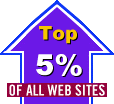 Top 5% Of The Web Award